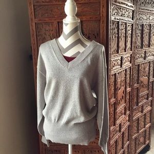 Michael Kors Pearl Heather Sweater/Top Size L NWT